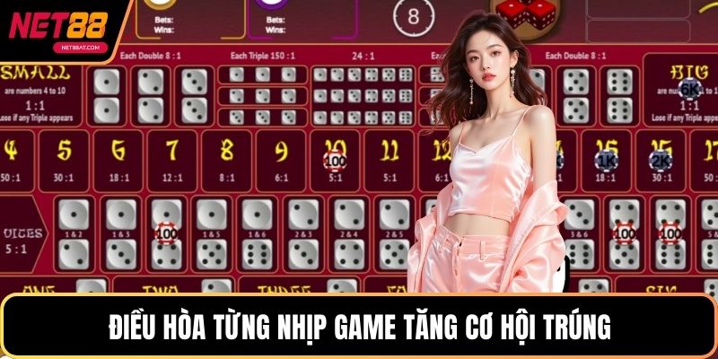 Điều hòa từng nhịp game tăng cơ hội trúng